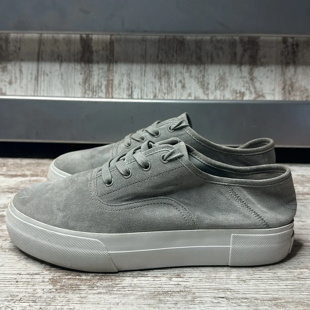 VINCE Copley Suede Platform Sneaker women’s Sz 8.5M